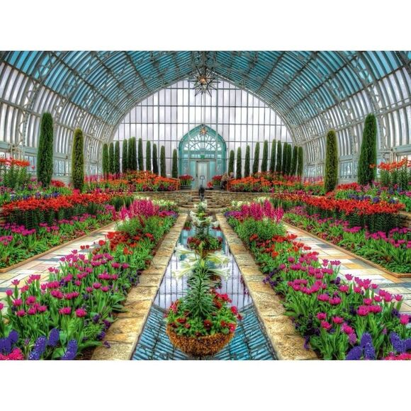 Ravensburger Atrium Garden 1500 Piece Jigsaw Puzzle – Softclick Technology Means - Picture 2 of 4